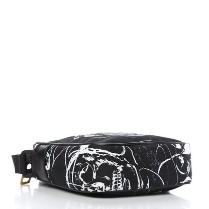 Alexander McQueen Nylon Mini Skull Messenger Bag Black 4 of 9