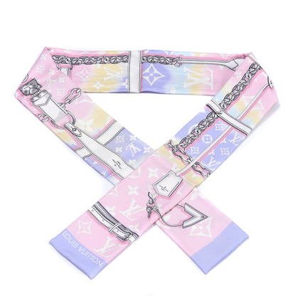 Louis Vuitton Silk Monogram Escale Confidential Bandeau Pink 1 of 3