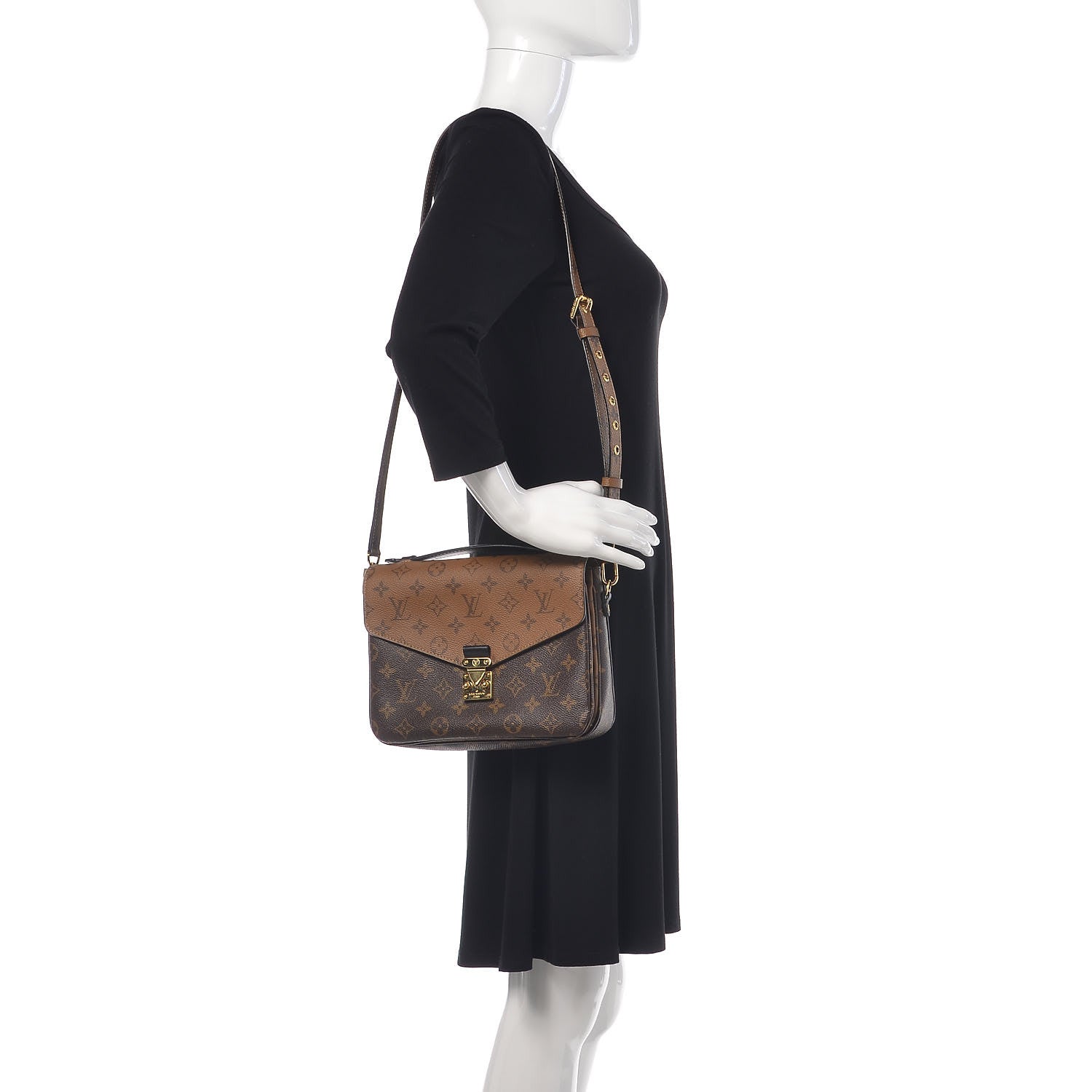 Louis Vuitton Reverse Monogram Pochette Metis 2 of 10