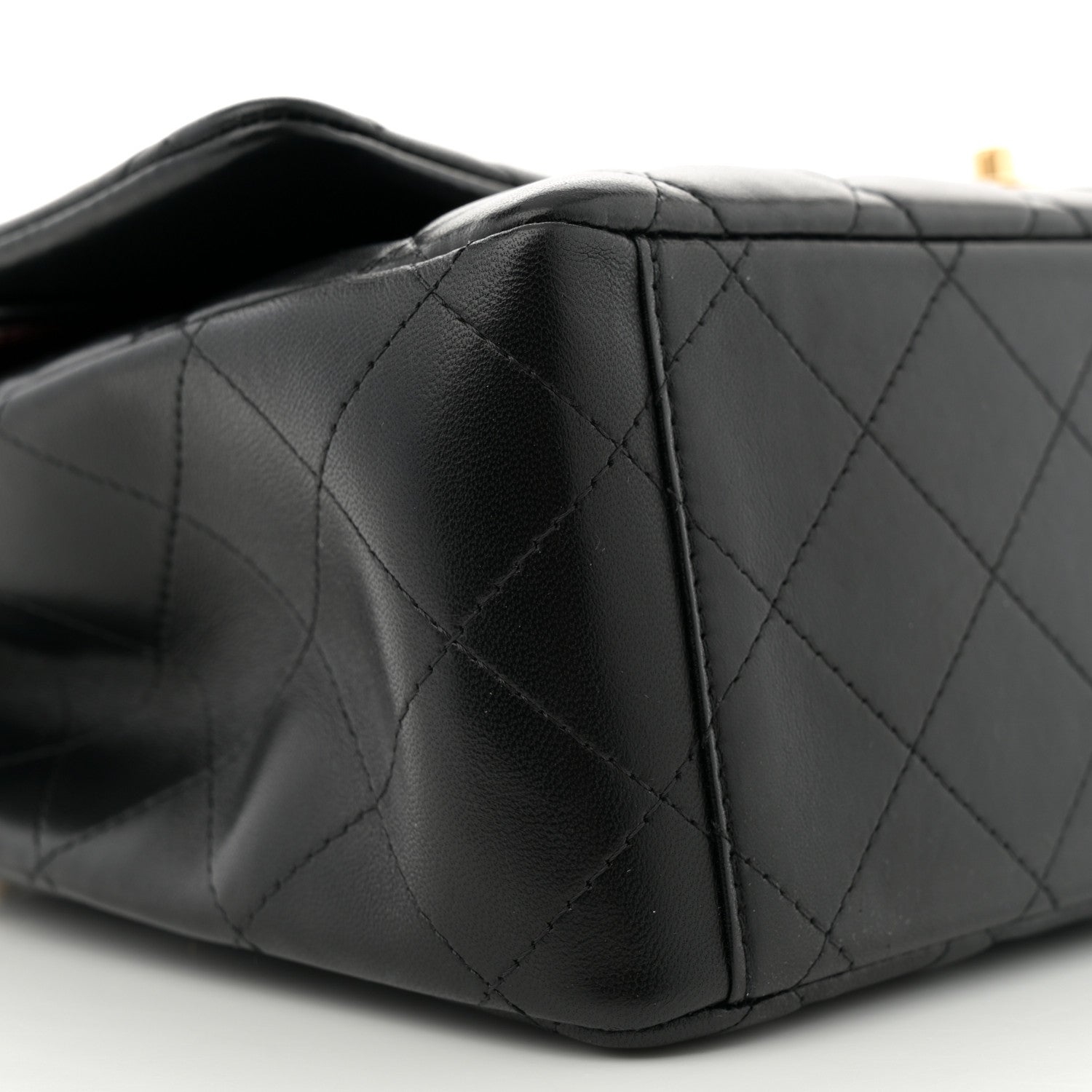 Chanel Lambskin Quilted Maxi Double Flap Black 9 of 11