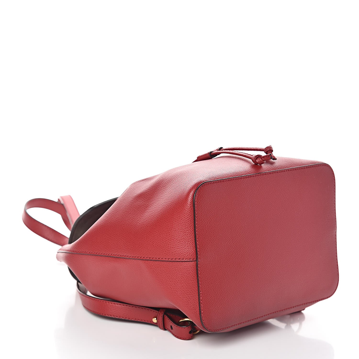 Fendi Vitello Cruise F is Fendi Drawstring Backpack Fragola 4 of 12