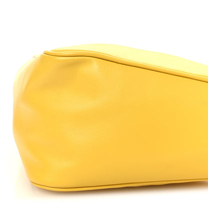 Prada Softy Calfskin Triangle Shoulder Bag Sole 10 of 11