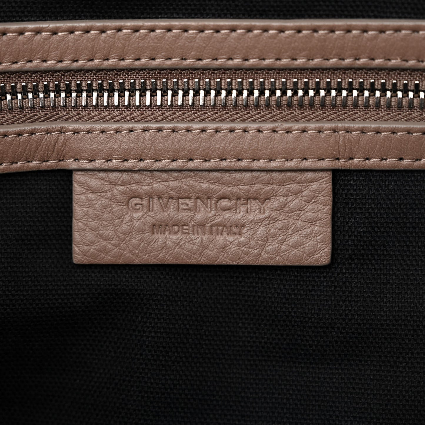 Grained Calfskin Medium Nightingale Brown