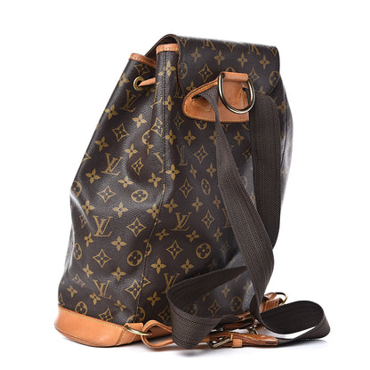 Louis Vuitton Monogram Montsouris GM Backpack 3 of 15