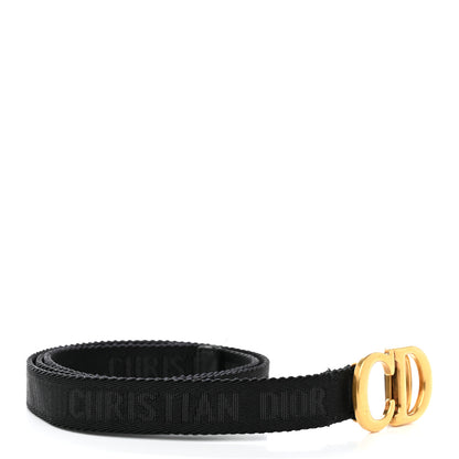 Christian Dior Nylon 20mm Saddle Belt Black 3 of 4