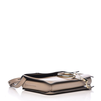 Chloe Suede Calfskin Small Faye Shoulder Bag Motty Grey 4 of 10