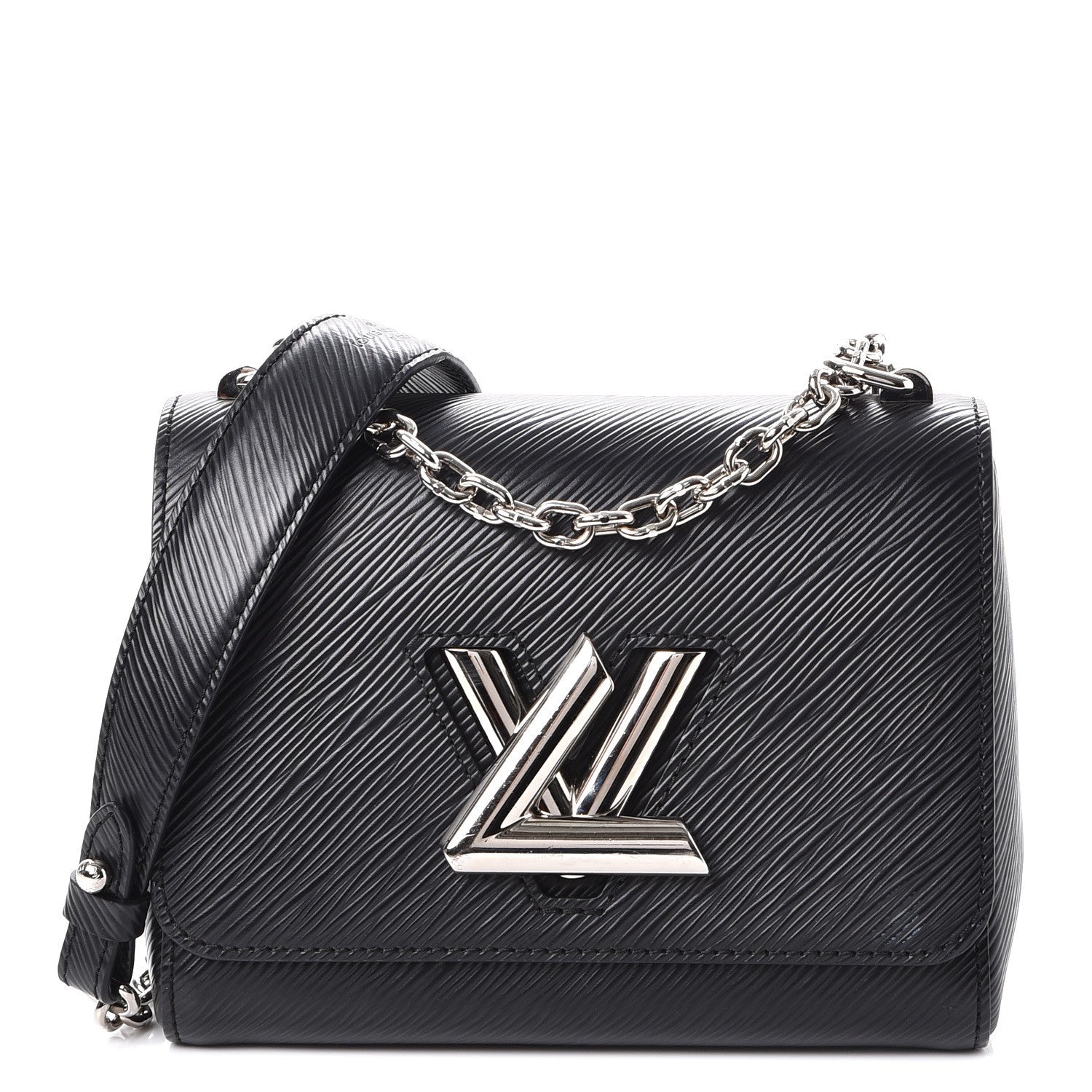 Louis Vuitton Epi Twist Shoulder Bag PM Black 1 of 9