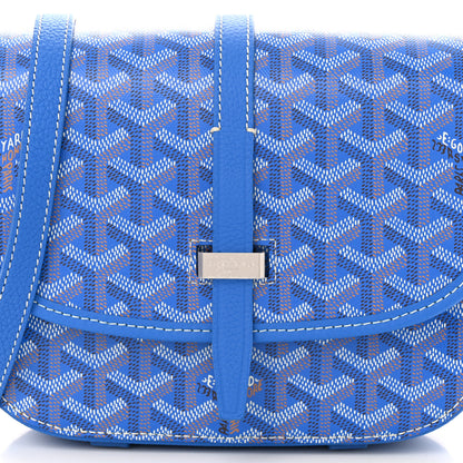 Goyard Goyardine Belvedere II PM Messenger Bag Sky Blue 7 of 9