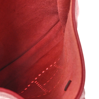 Hermes Taurillon Clemence Evelyne III GM Rubis 5 of 9