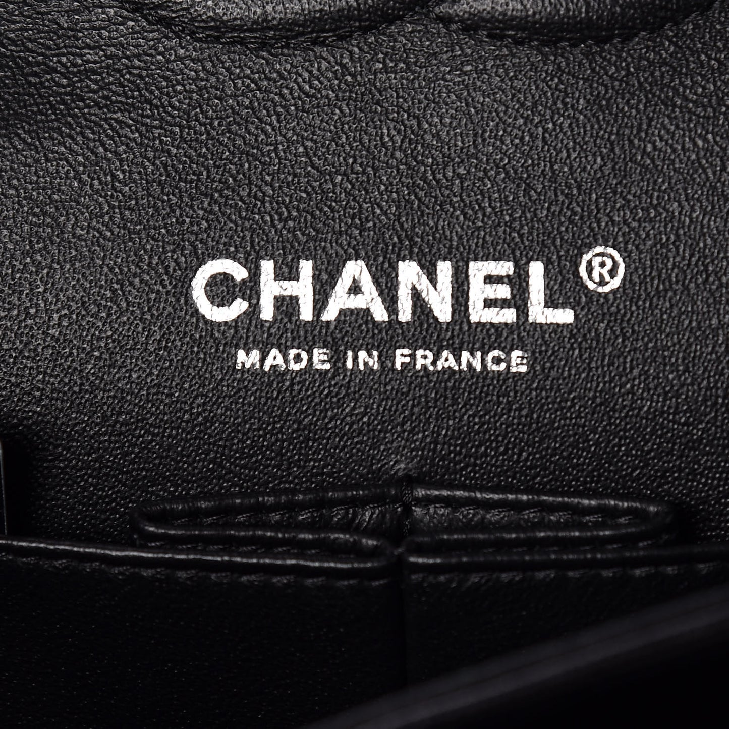 Lambskin Chevron Quilted Medium Double Flap So Black