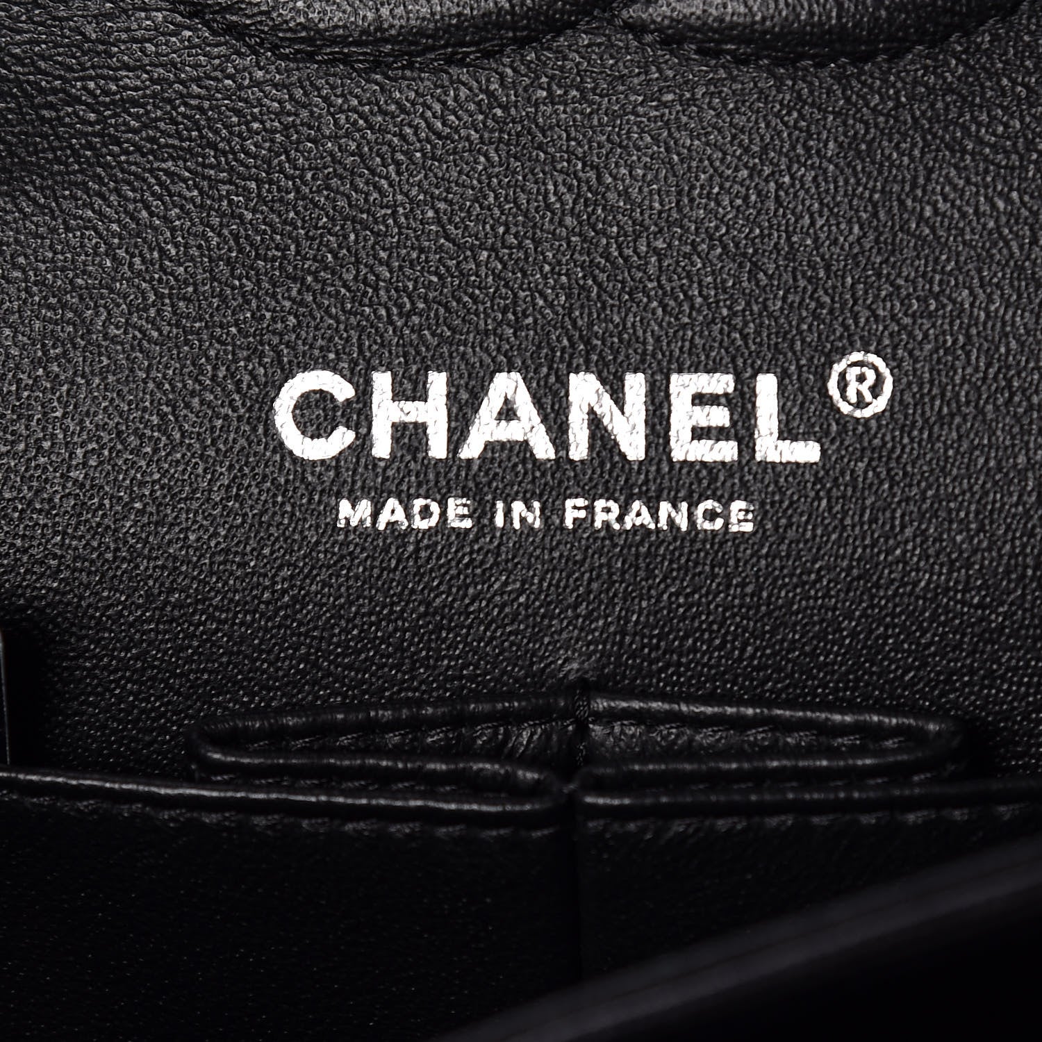 Chanel Lambskin Chevron Quilted Medium Double Flap So Black 9 of 14