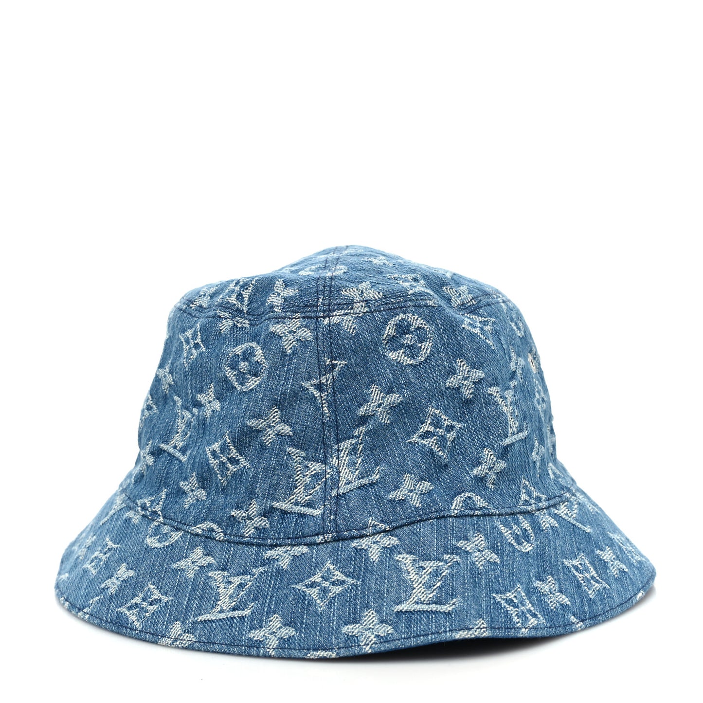 Monogram Denim Transformable Bob Bucket Hat 62 Blue