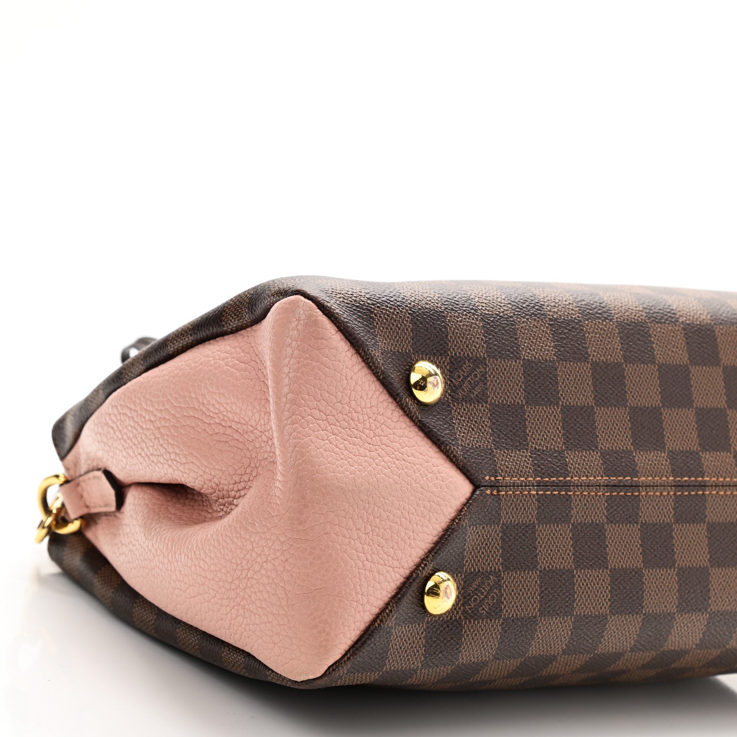 Louis Vuitton Damier Ebene Cuir Taurillon Brittany Magnolia 9 of 15