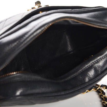 Chanel Caviar Quilted Camera Case Black 5 of 9