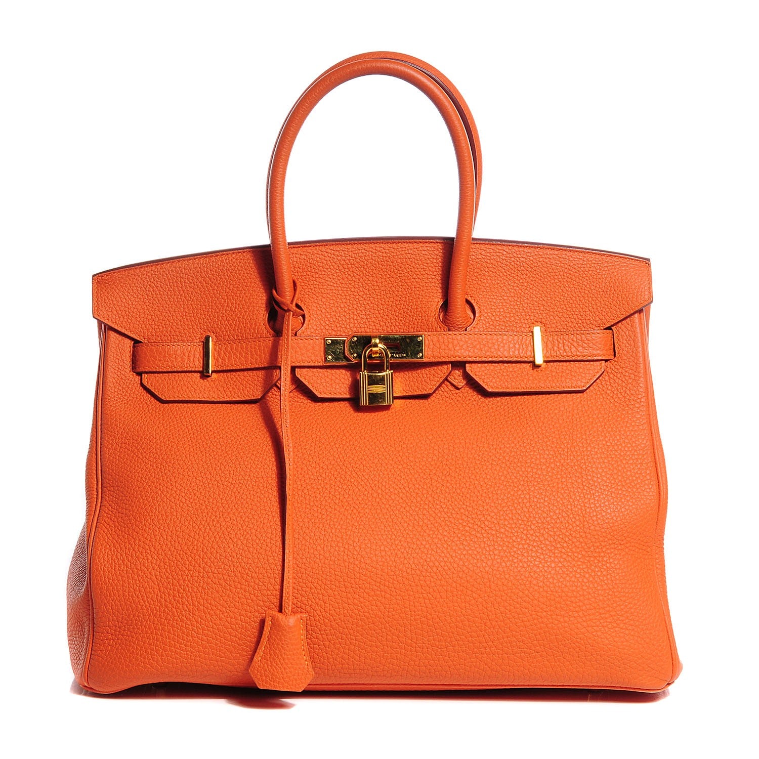 Hermes Togo Birkin 35 Orange 1 of 28