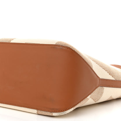 Hermes Swift H Canvas Cabas H En Biais 40 Ecru Naturel Gold 10 of 11