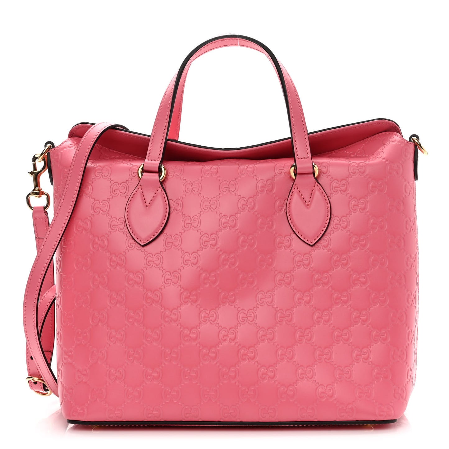 Guccissima Linea A Foldover Tote Flush