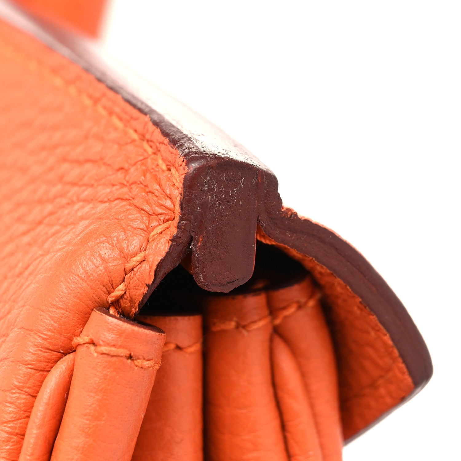 Hermes Togo Birkin 30 Orange 14 of 14
