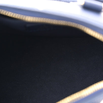 Louis Vuitton Empreinte Monogram Giant Speedy Bandouliere 20 Navy Creme 5 of 9