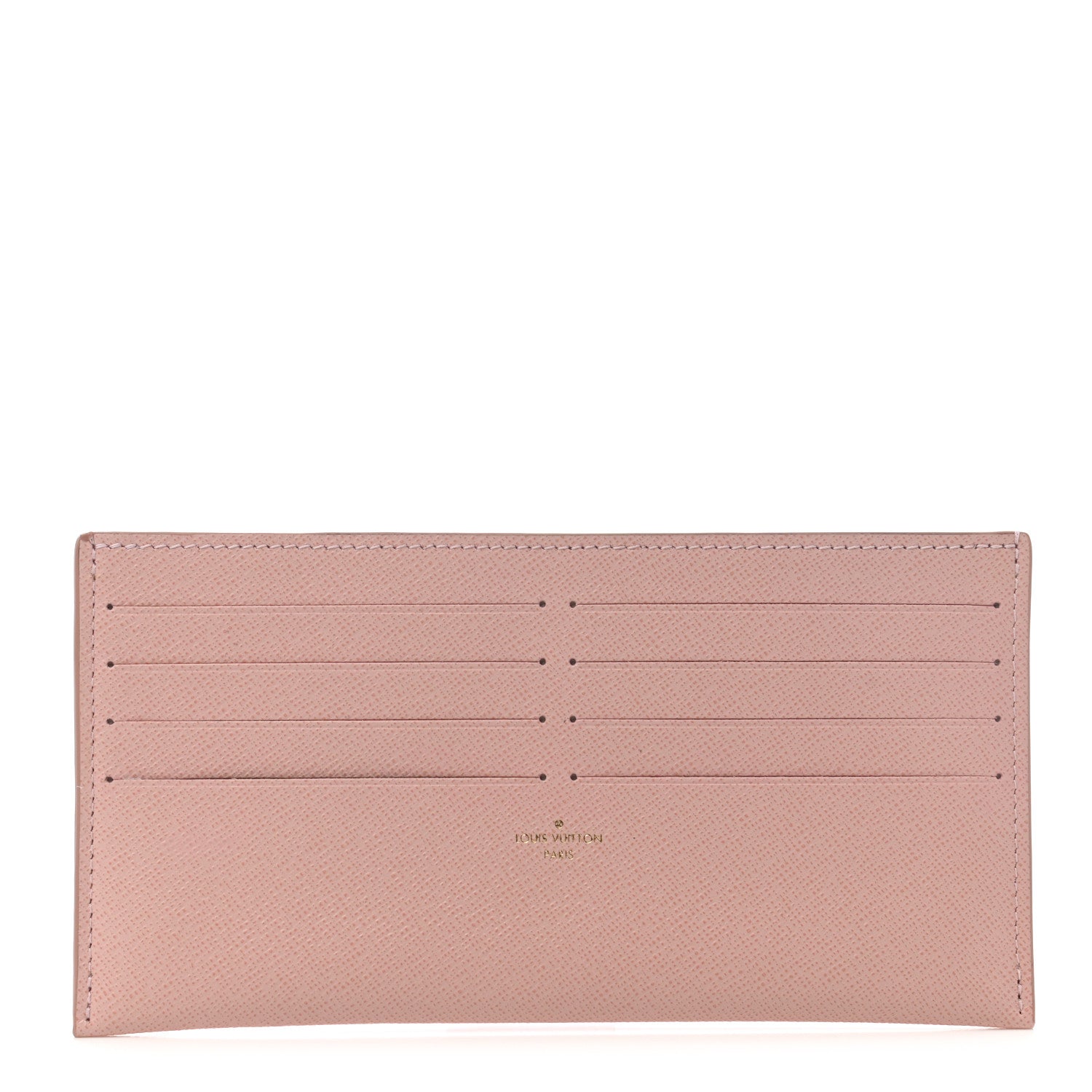 Louis Vuitton Calfskin Felicie Card Holder Insert Rose Ballerine 1 of 6