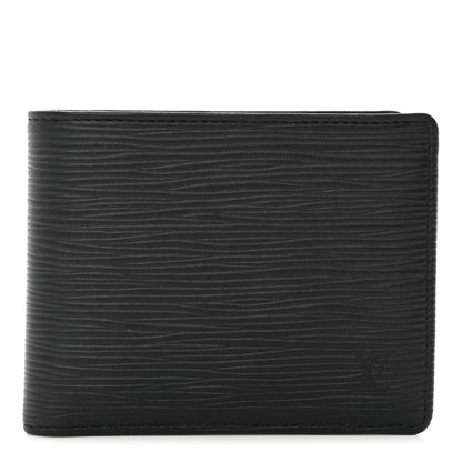 Louis Vuitton Epi Slender Wallet Black 1 of 6