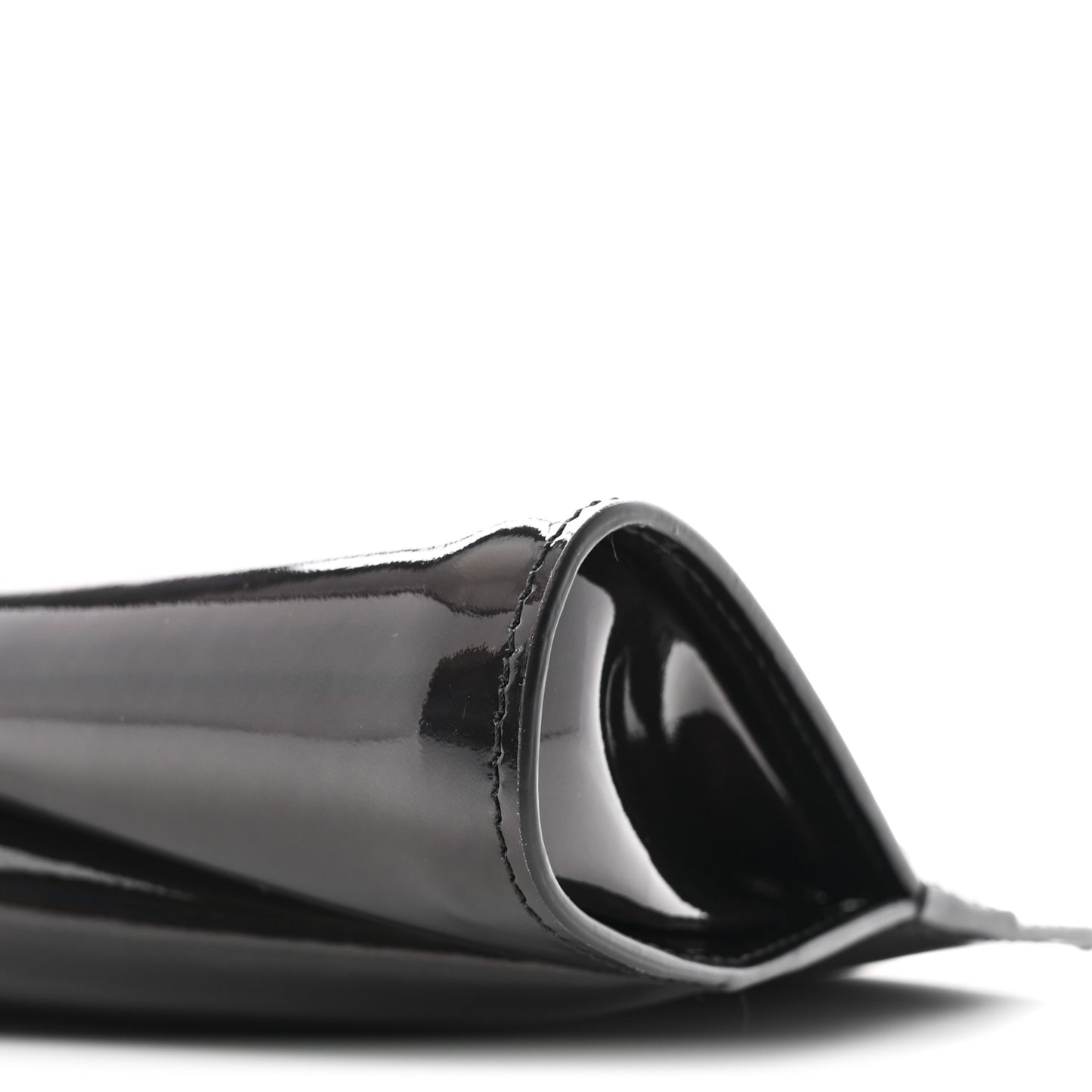 Patent Psychic Loubitwist Clutch Black
