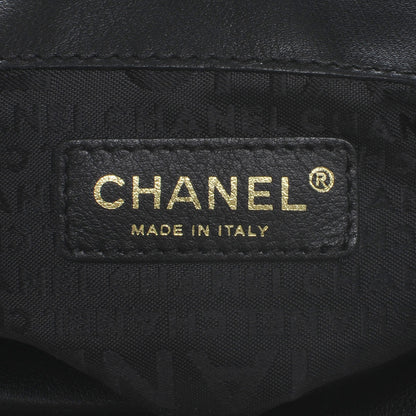 Chanel Calfskin CC Bucket Bag Black 6 of 7