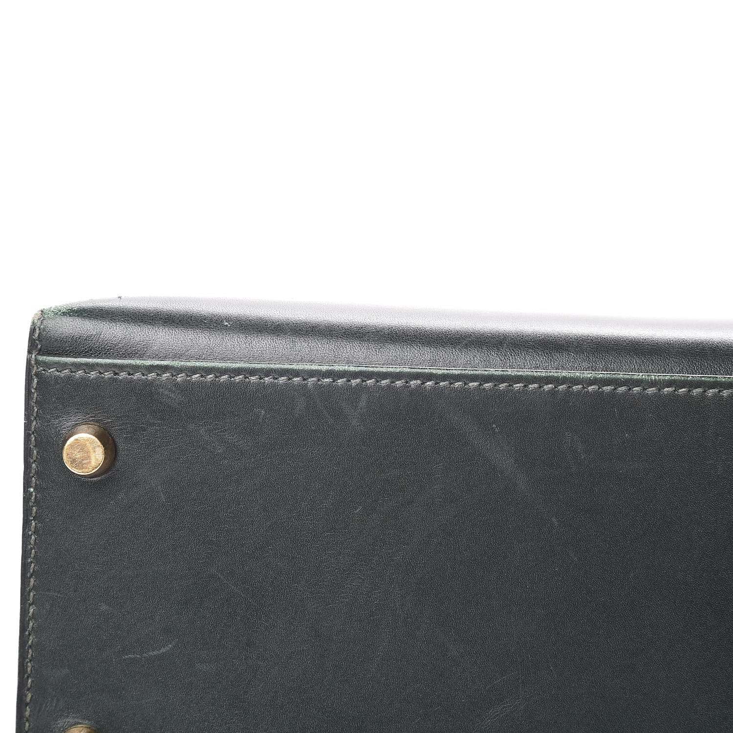 Hermes Box Kelly Sellier 32 Vert Fonce 12 of 15
