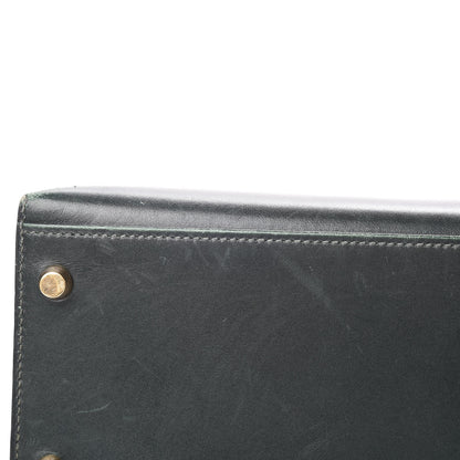 Hermes Box Kelly Sellier 32 Vert Fonce 12 of 15