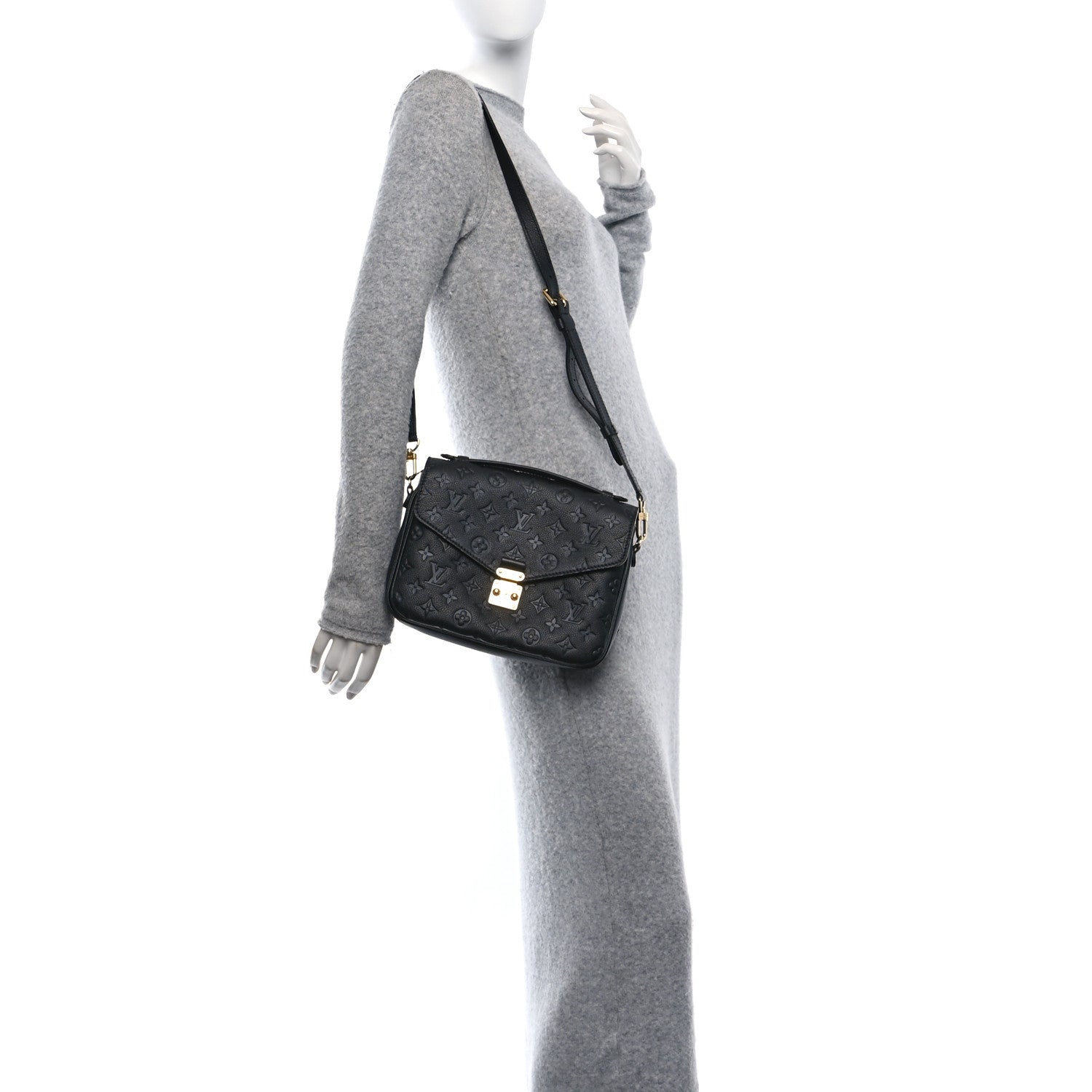 Louis Vuitton Empreinte Pochette Metis Black 2 of 9