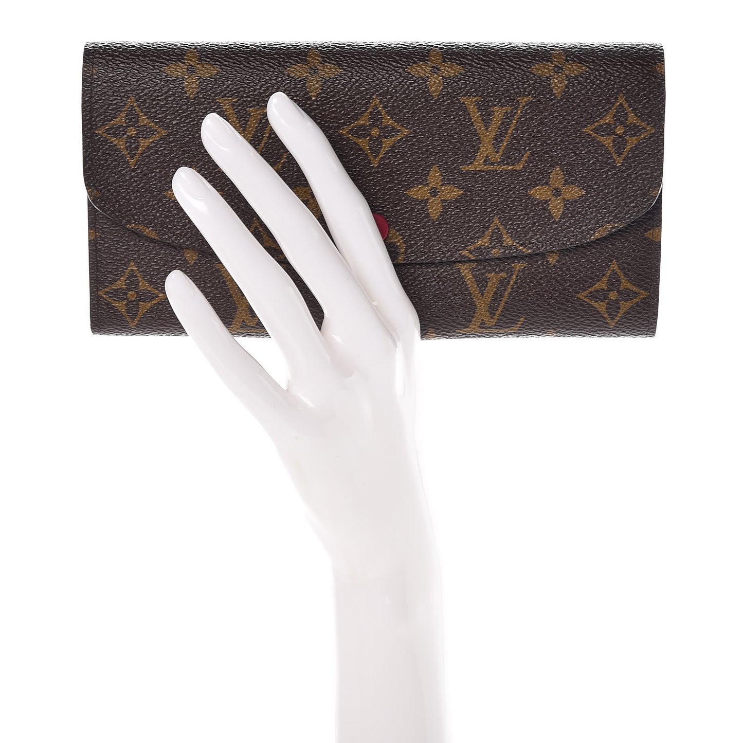 Monogram Emilie Wallet Fuchsia