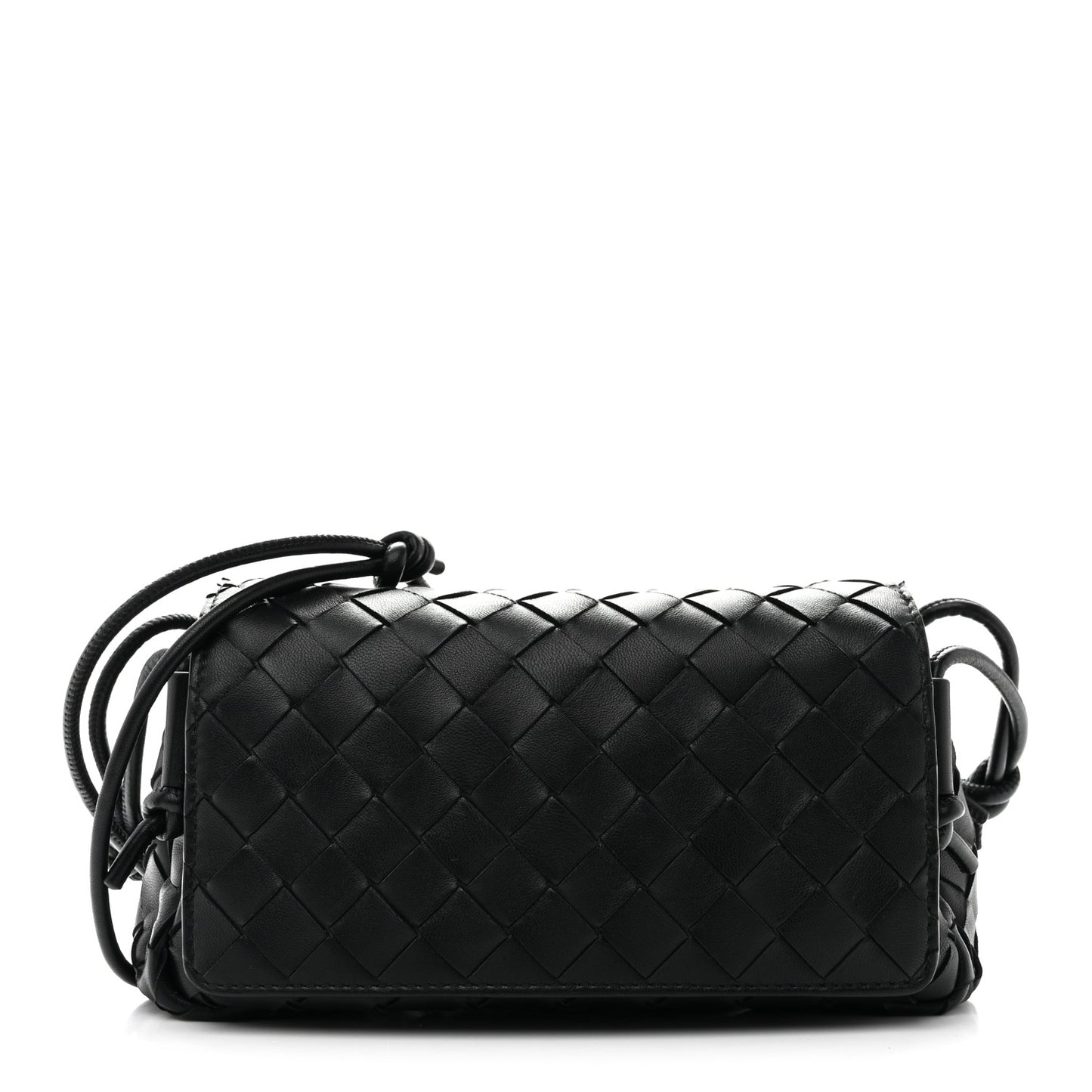 Nappa Intrecciato Notturno Black