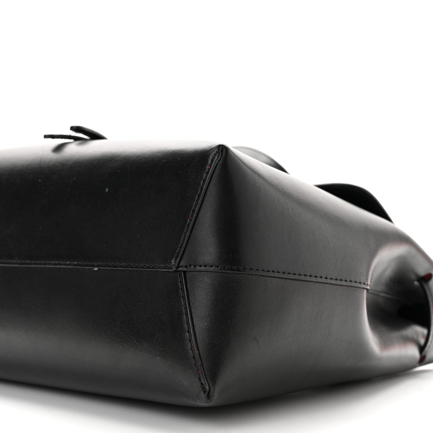Mansur Gavriel Calfskin Lady Bag Black Flamma 10 of 12