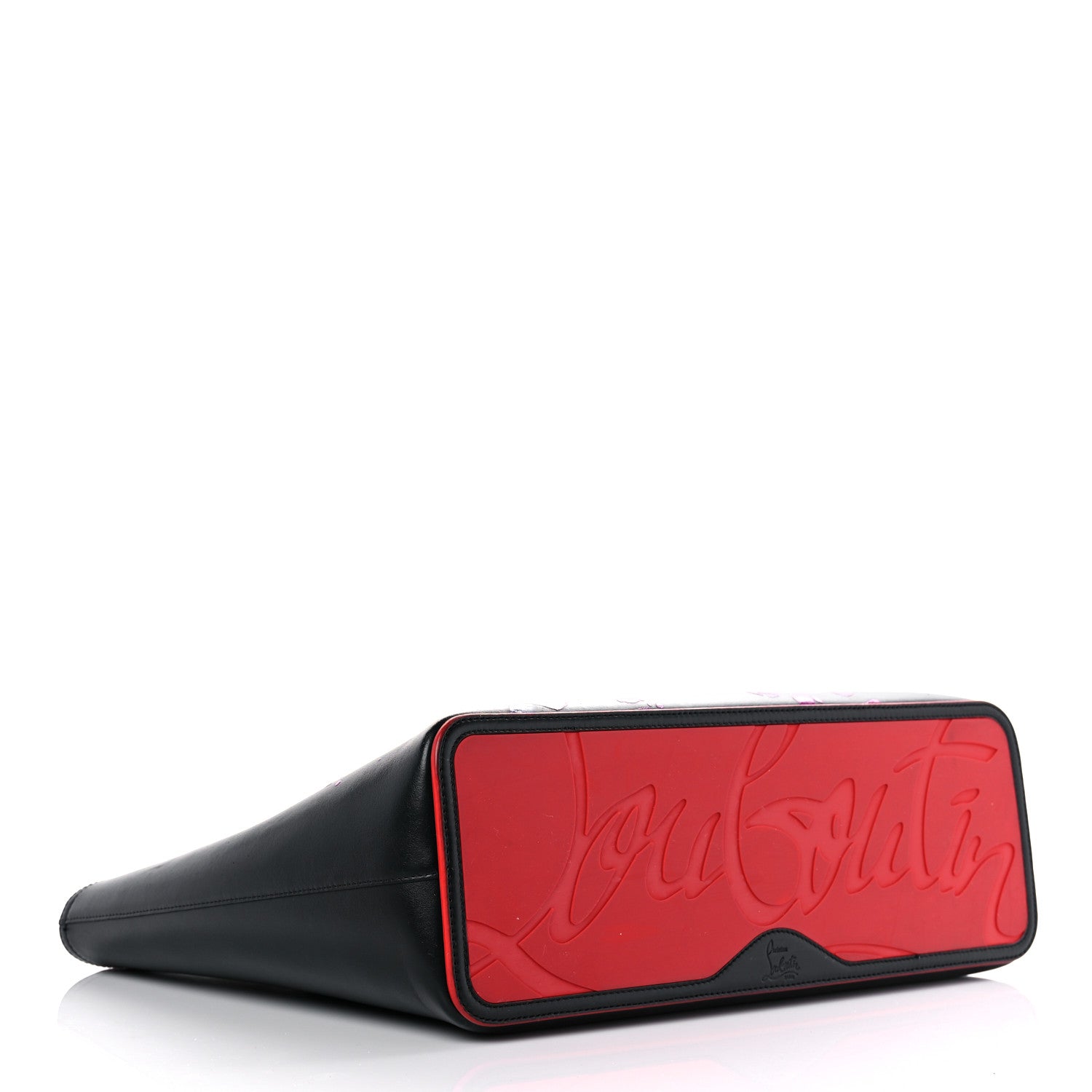 Christian Louboutin Calfskin In Love East West Cabata Tote Black Multicolor 4 of 21
