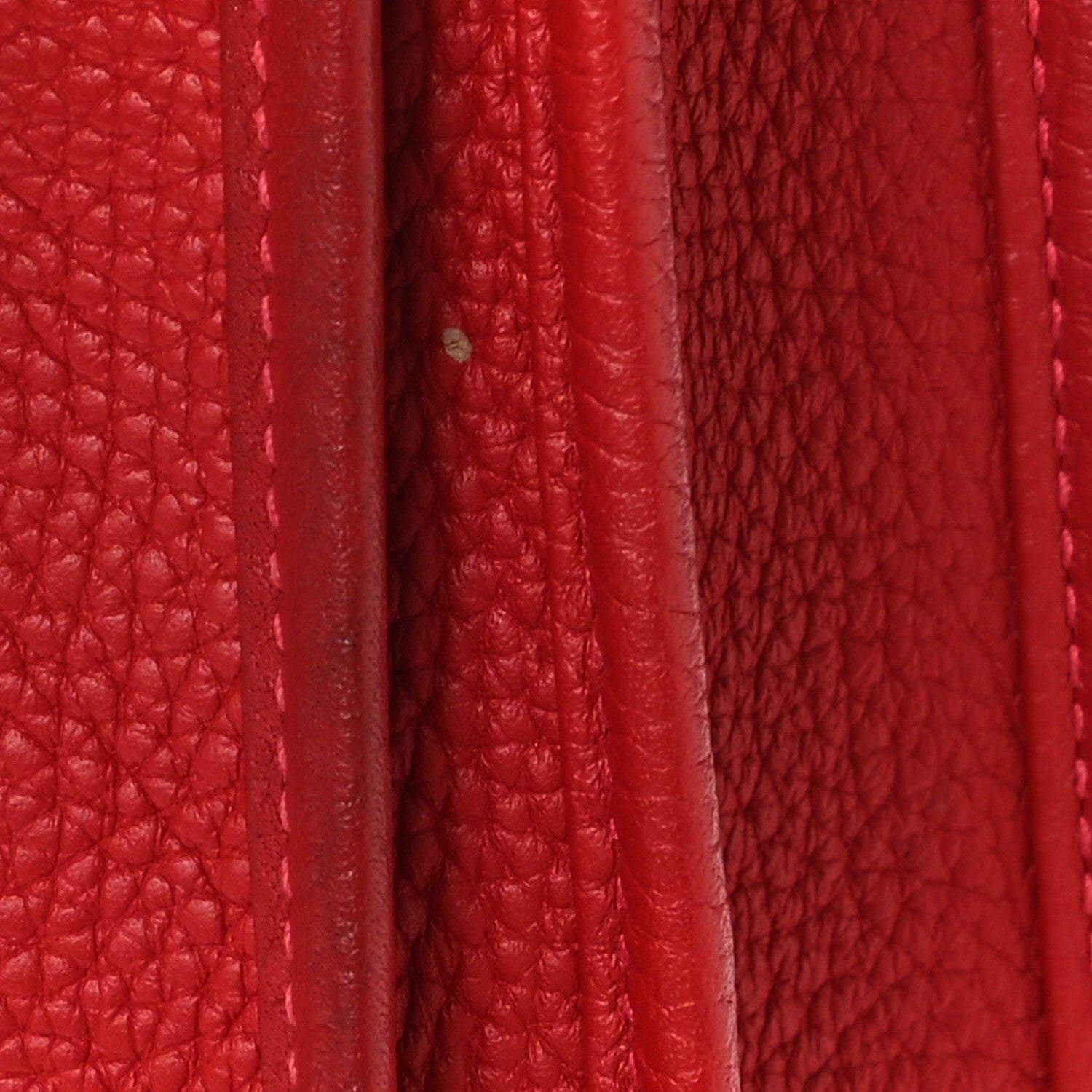 Hermes Taurillon Clemence Evelyne III PM Rouge Casaque 10 of 13