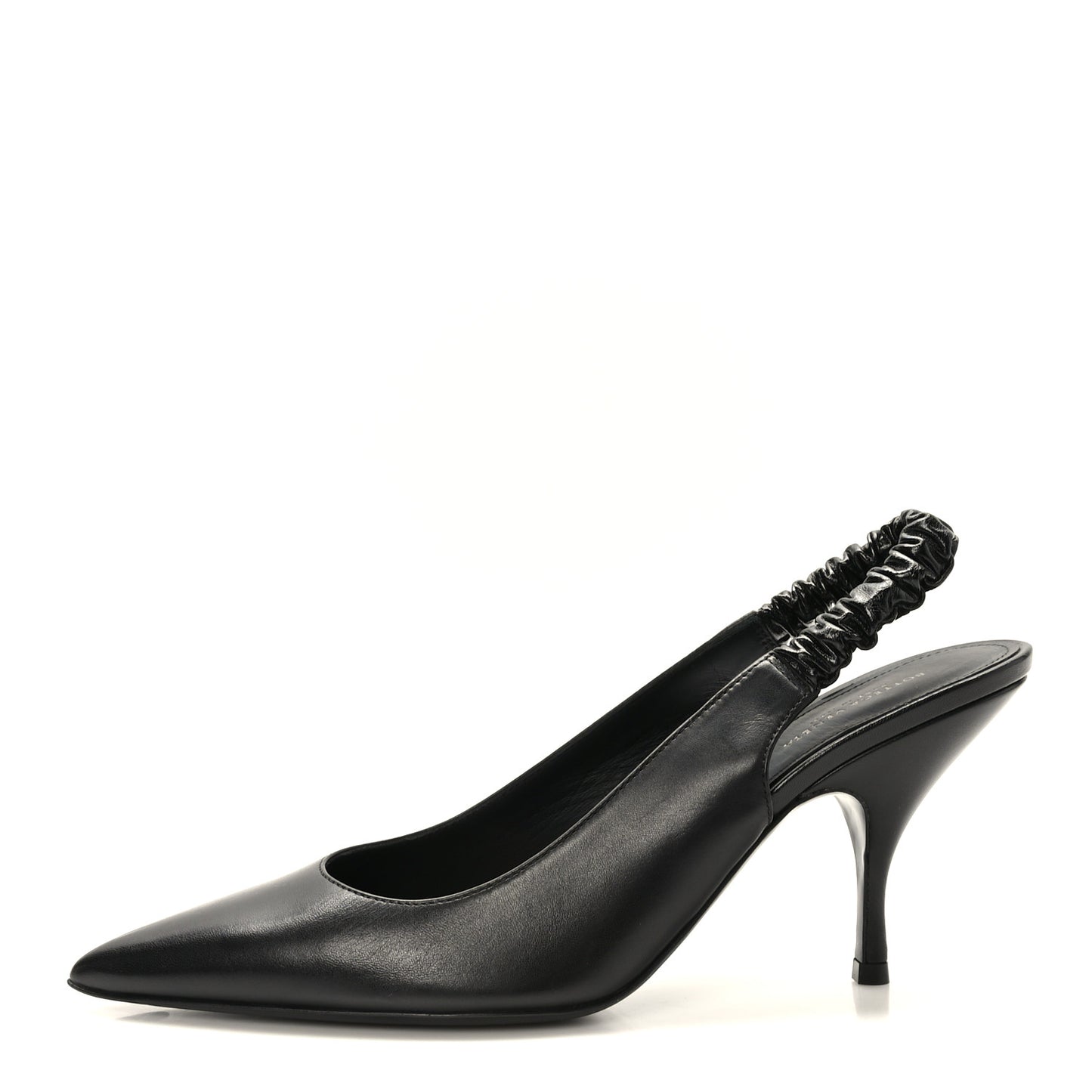 Nappa Point Sling Back Pumps 40.5 Black