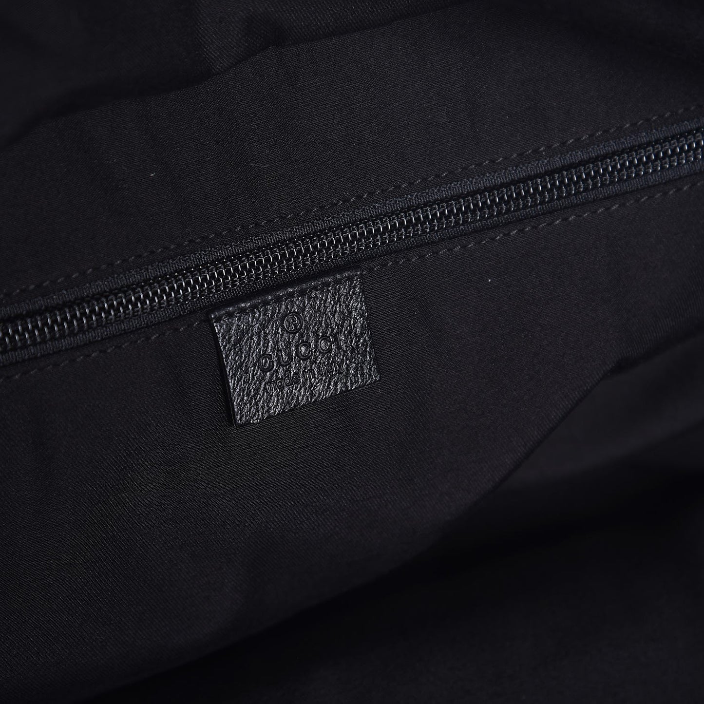GG Monogram Web Large Collapsible Carry On Duffle Bag Black