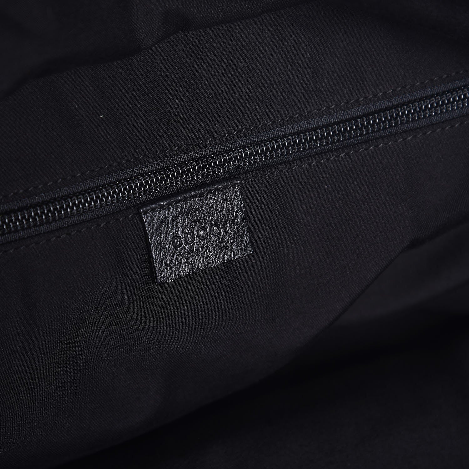 Gucci GG Monogram Web Large Collapsible Carry On Duffle Bag Black 6 of 7