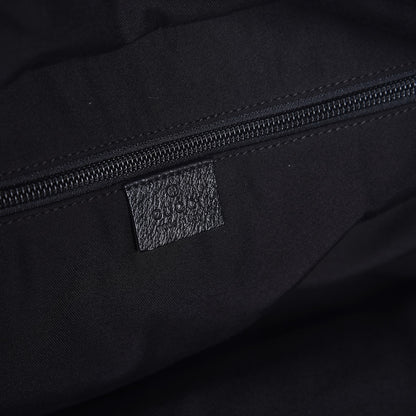 Gucci GG Monogram Web Large Collapsible Carry On Duffle Bag Black 6 of 7