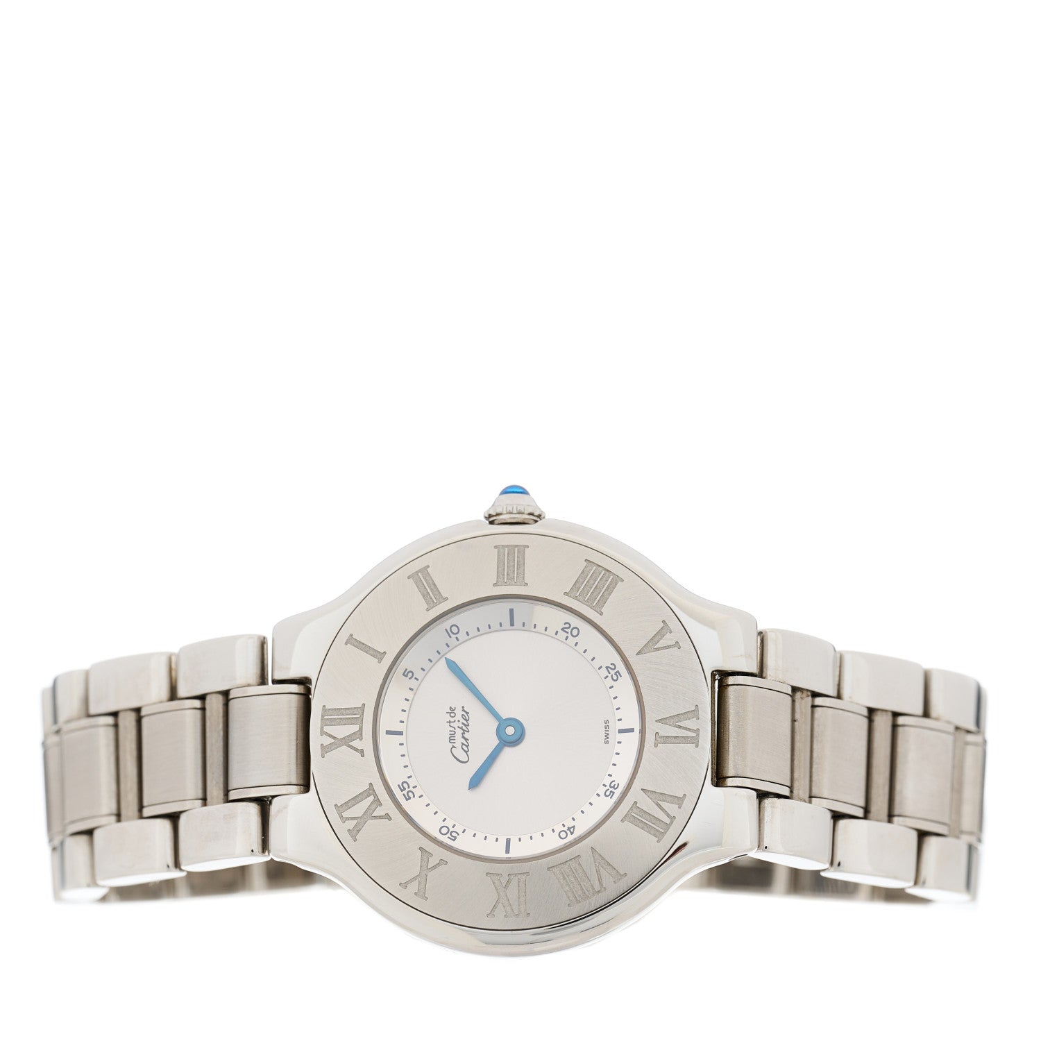 Cartier Stainless Steel 31mm Must De 21 Quartz Watch 2 of 5
