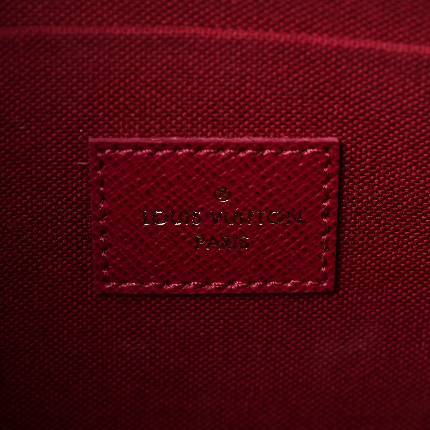 Louis Vuitton Monogram Pochette Felicie Chain Wallet Fuchsia 7 of 9