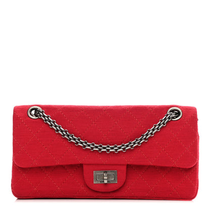 Chanel Jersey Quilted 2.55 Reissue East West Flap Red 1 of 11