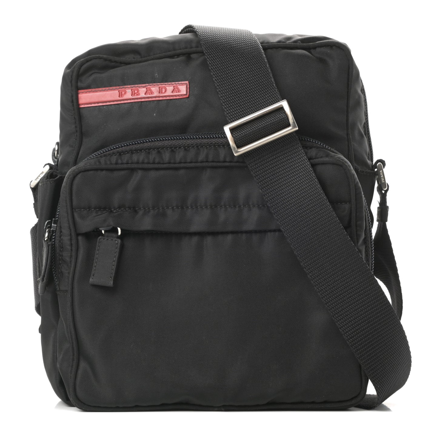Tessuto Nylon Messenger Black