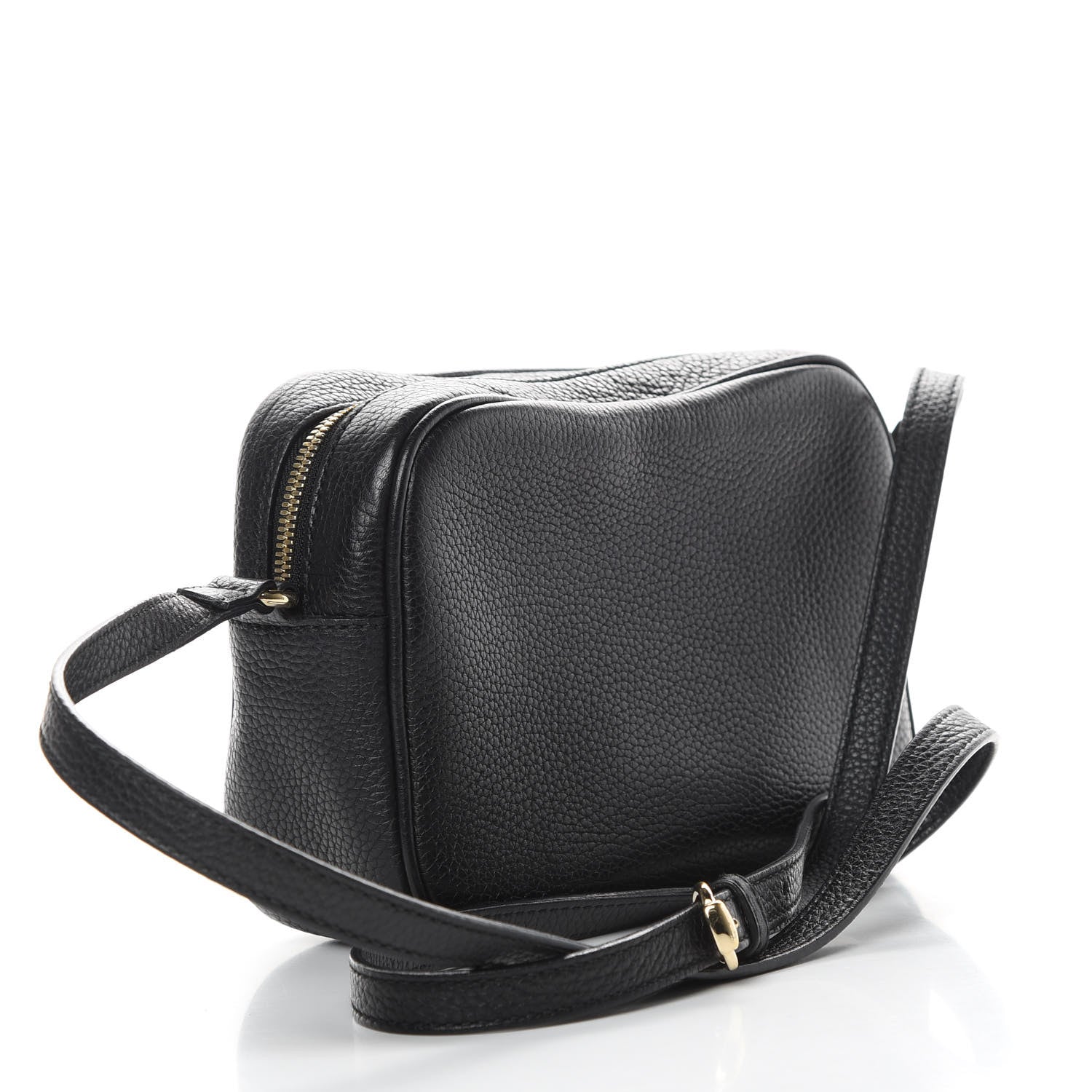 Gucci Pebbled Calfskin Small Soho Disco Bag Black 3 of 13