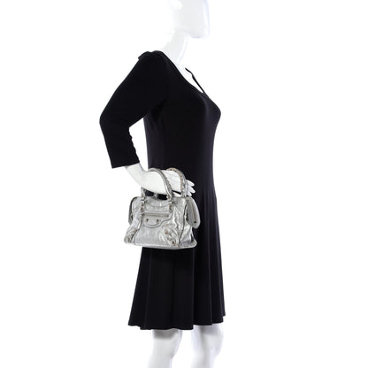 Balenciaga Agneau Giant 12 Silver Hardware Mini City Gris Aluminum 2 of 20