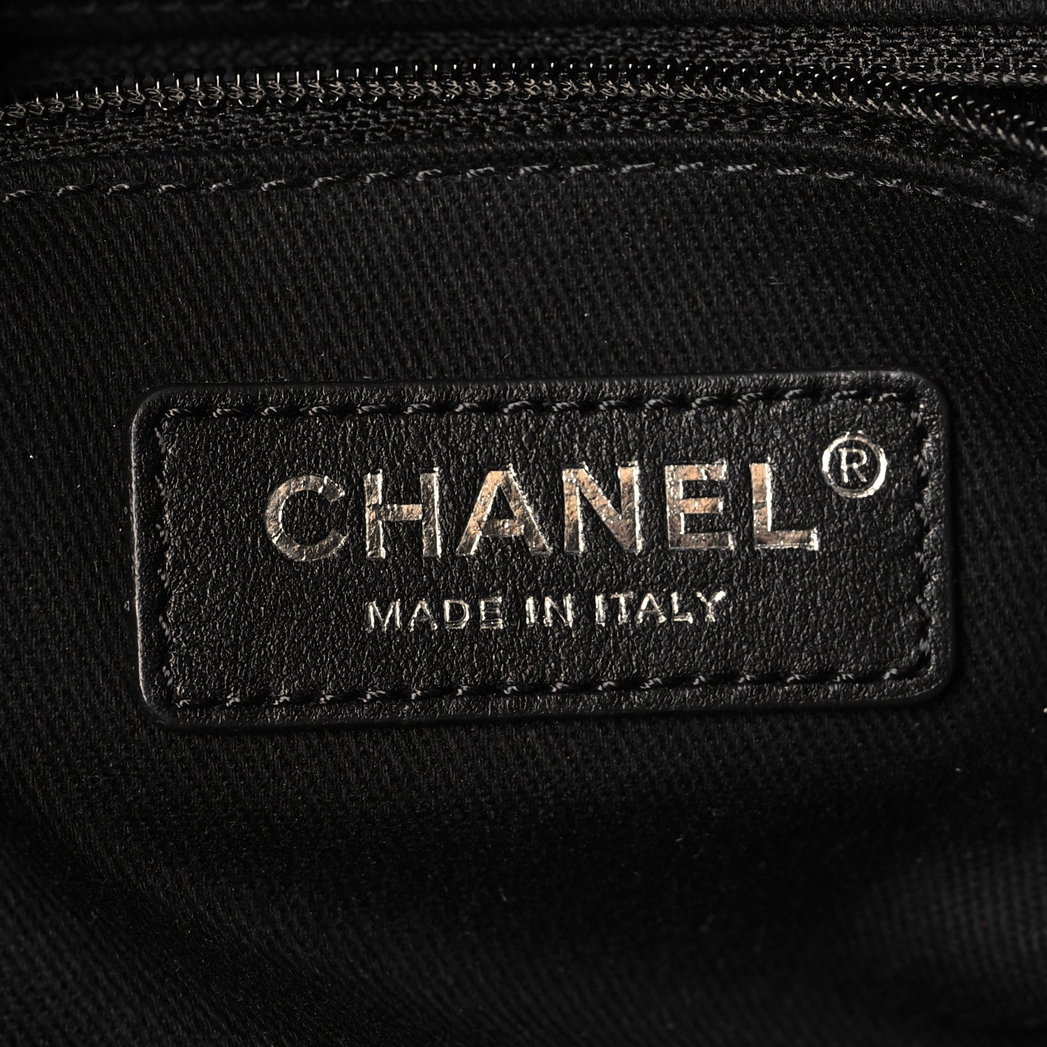 Chanel Mixed Fibers Small Deauville Tote Black 7 of 11