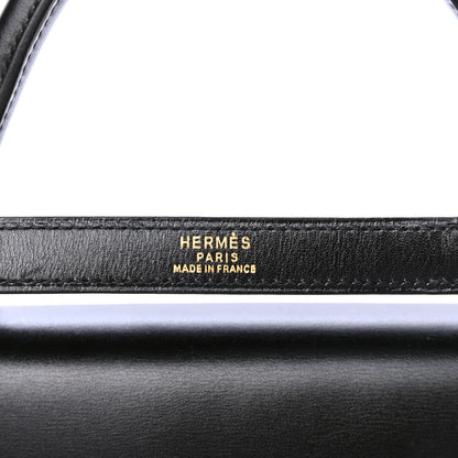 Hermes Box Kelly Retourne 28 Black 11 of 13