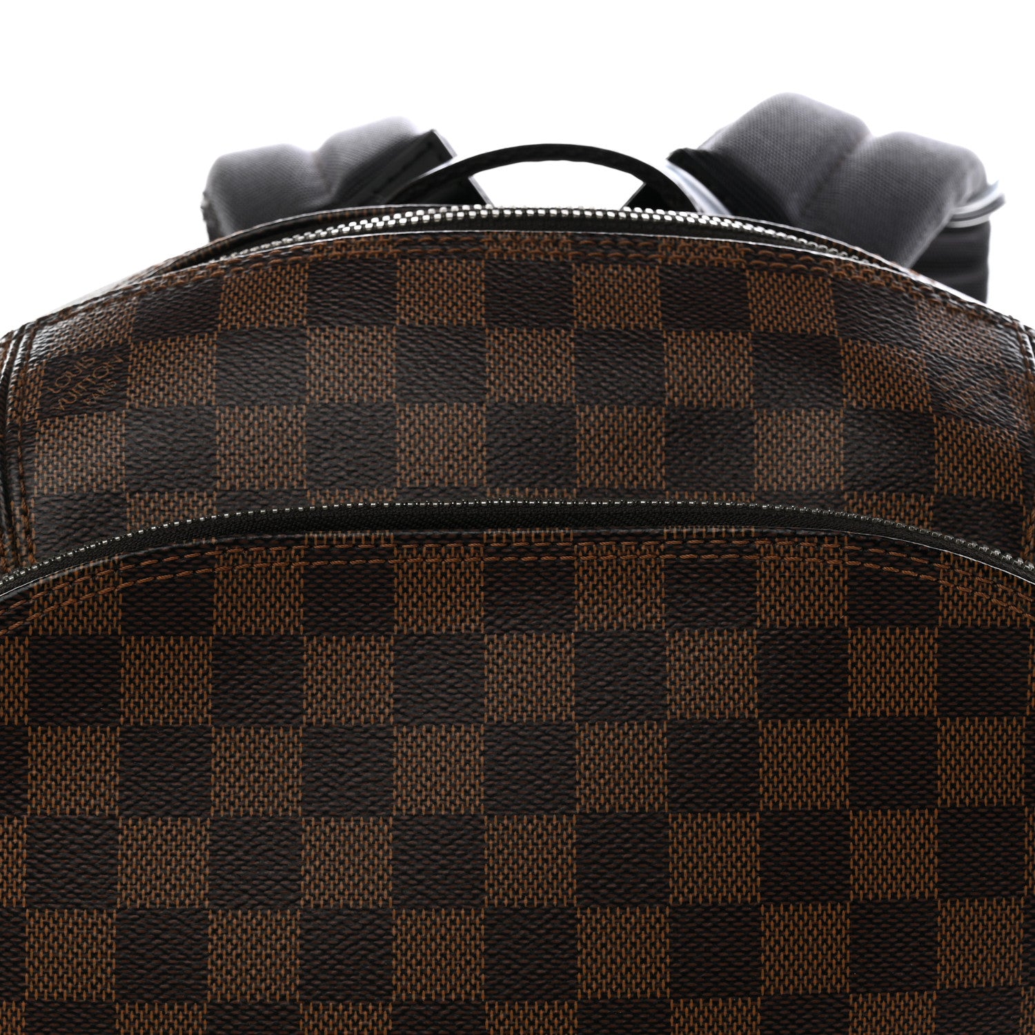 louis vuitton backpack checkered brown Macassar Monogram Christopher Savonches Fair Condition Louis Vuitton Vintage - Damier
