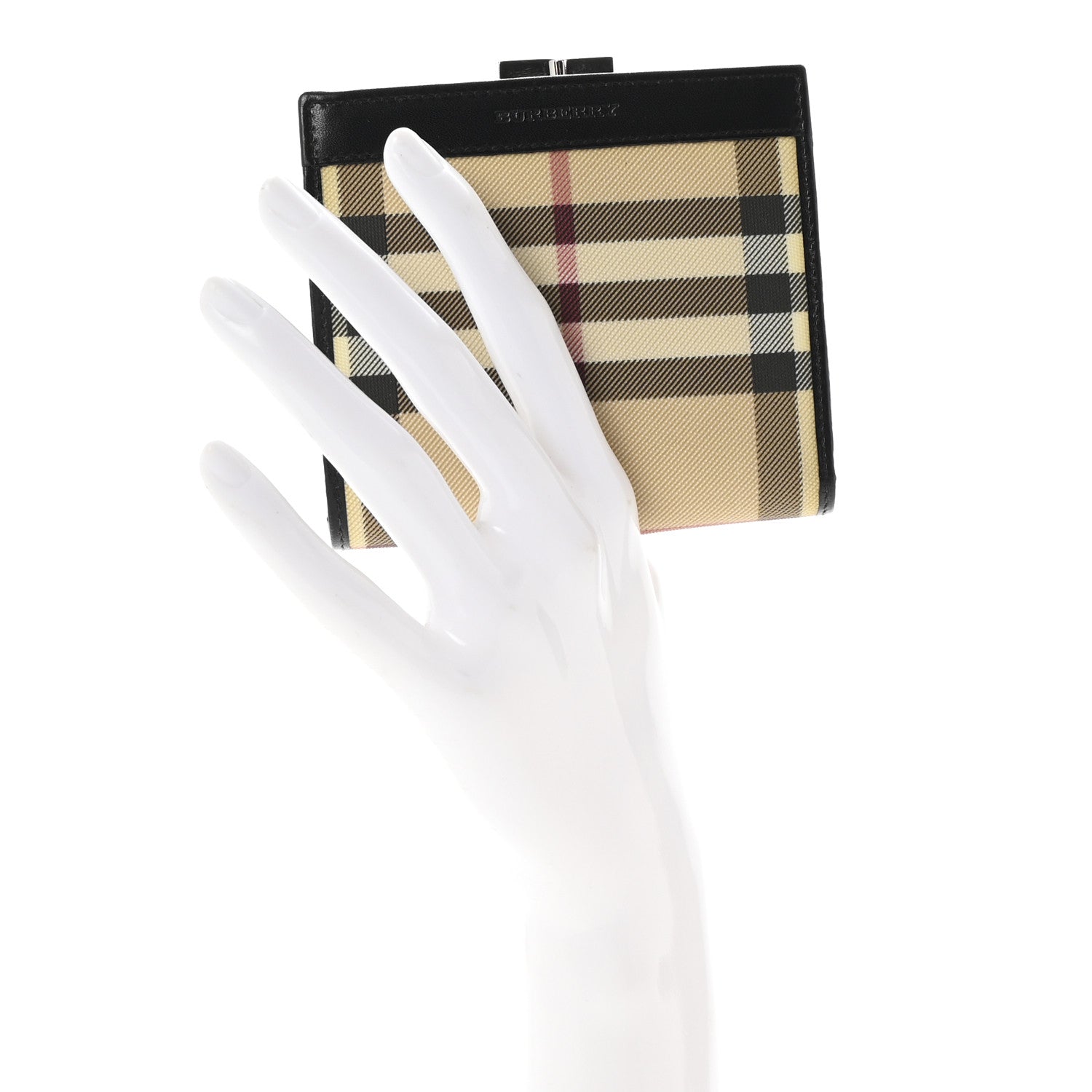 Burberry House Check Bi-Fold Wallet Black 2 of 6