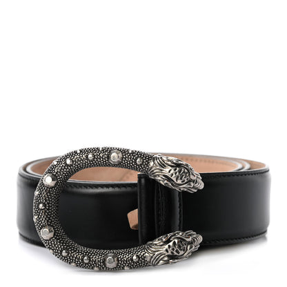 Gucci Lisse Calfskin Dionysus 35mm Belt 85 34 Black 1 of 4
